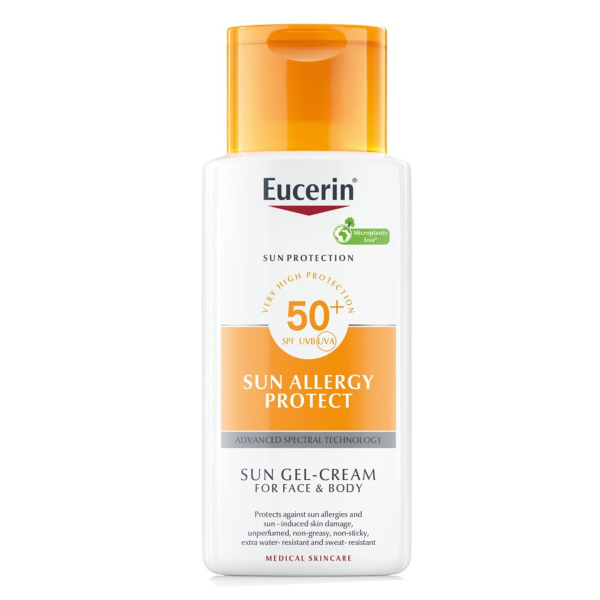 Eucerin Sun Allergy Protect Face & Body Creme-Gel LSF50 150 ml