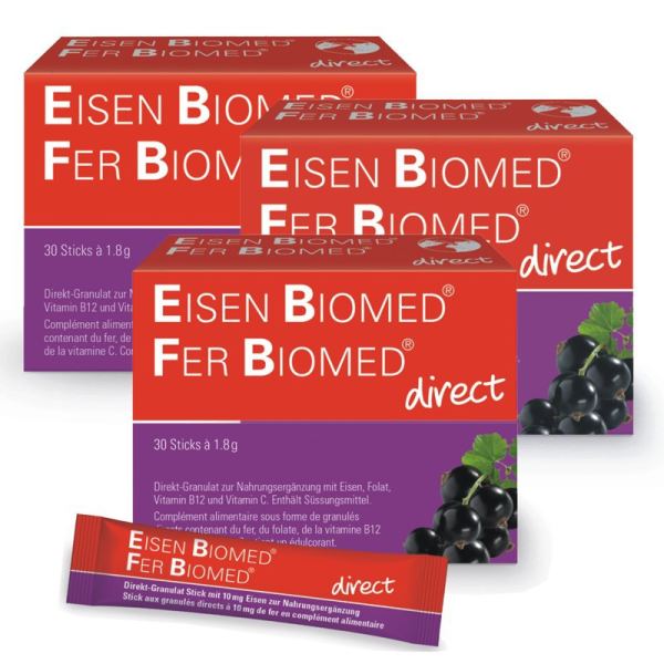 Eisen Biomed Direct Sticks Aktion günstig