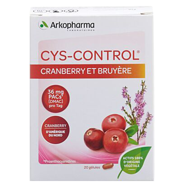 Cys-Control Kapseln Cranberry und Heidekraut 20 Stück