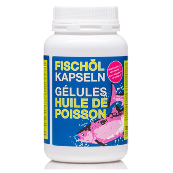 Phytomed Fischöl 500 mg + Vitamin K2 Kapseln 400 Stück