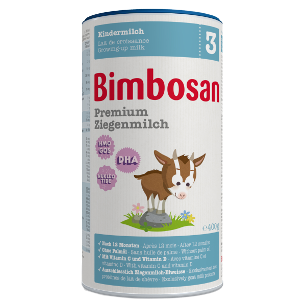Bimbosan Premium Ziegenmilch 3 Dose 400 g