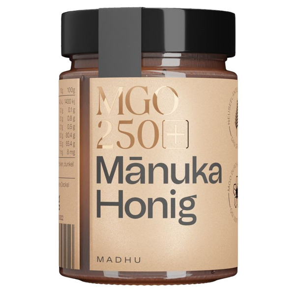 Madhu Honey Manuka Honig MGO250 Glas 250 g