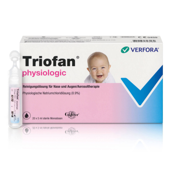 Triofan physiologic Reinigungslösung für Nase und Augen