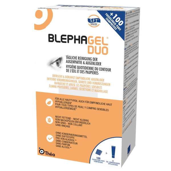 Blephagel Duo Gel 30 g + 100 Pads