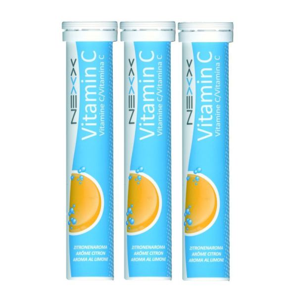 NEXX Vitamin C Brausetabletten 3x 20 Stück