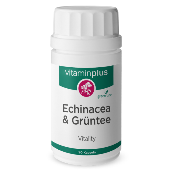 Vitaminplus Echinacea & Grüntee Kapseln 90 Stück