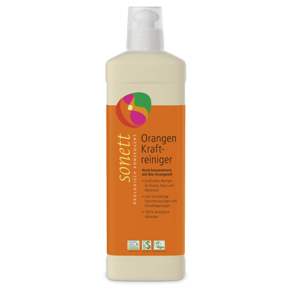 Sonett Orangen Kraft-Reiniger Flasche 0.5 Liter