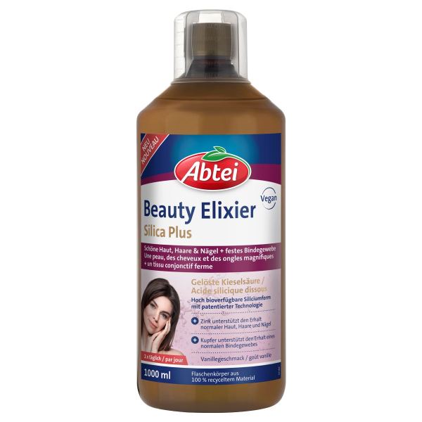 Abtei Beauty Elixier Silica Plus für Schöne Haut, Haare und Nägel