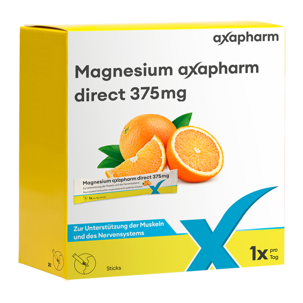 Magnesium Axapharm direct Sticks 375 mg