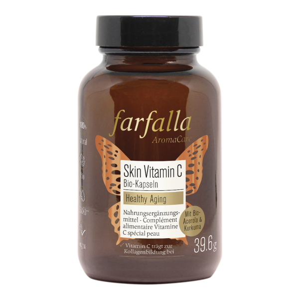 Farfalla Skin Vitamin C Bio-Kapseln, Healthy Aging