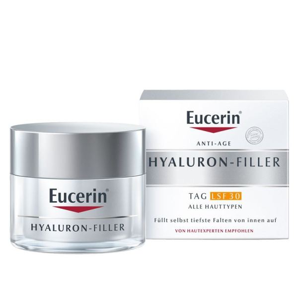 Eucerin Hyaluron-Filler Tagespflege alle Hauttypen LSF30 50 ml