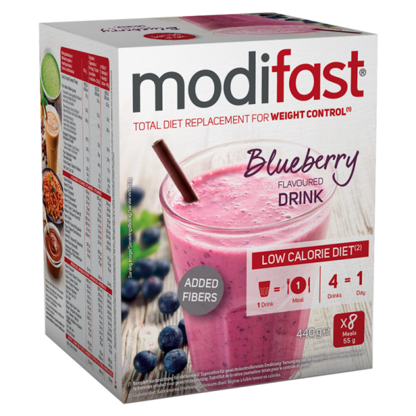 Modifast Drink Joghurt Heidelbeere 8 x 55 g