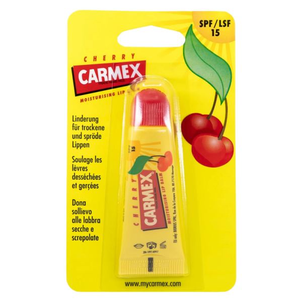 Carmex Lippenbalsam Cherry SPF15 Tube 10 g