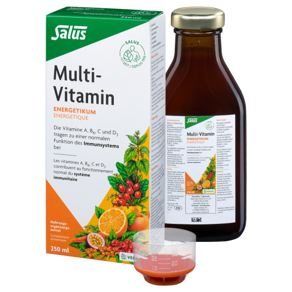 Salus Multi-Vitamin Energetikum Flasche 250 ml