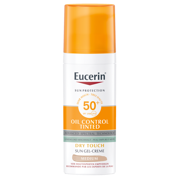 Eucerin Sun Face Oil Control Gel Creme Medium LSF50+ 50 ml