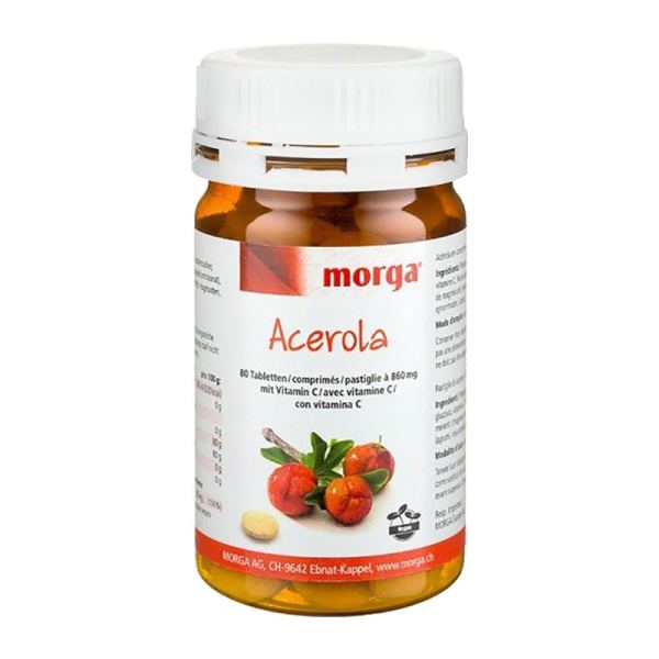MORGA Acerola Tabletten 80 Stück