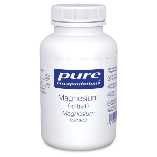 Pure Magnesiumcitrat hoch bioverfügbares Magnesium