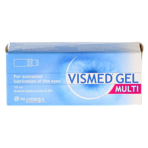 VISMED Gel 3 mg/ml Multi Hydrogel Flasche 10 ml