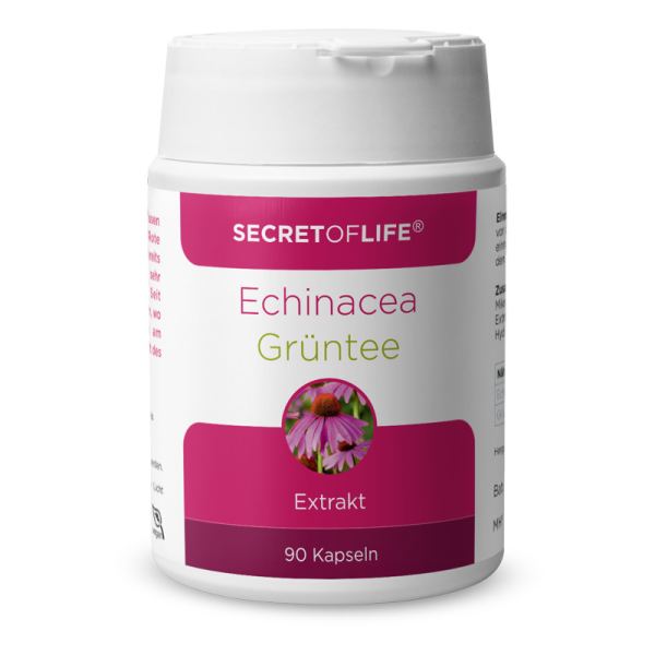 Echinacea & Grüntee Kapseln - die starke Kombination
