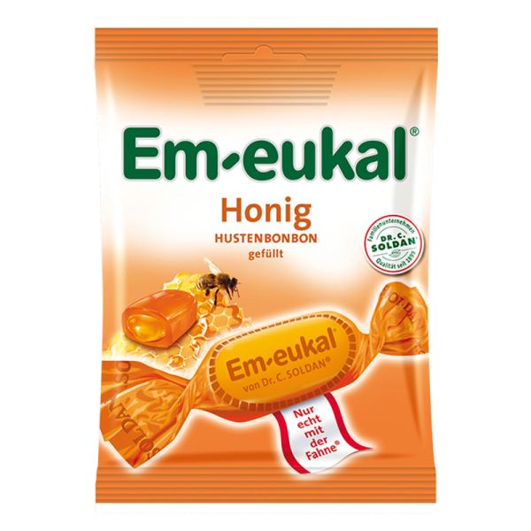 Soldan Em-Eukal Honey gefüllt Beutel 50 g