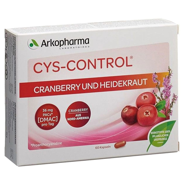 Cys-Control Kapseln Cranberry und Heidekraut 60 Stück