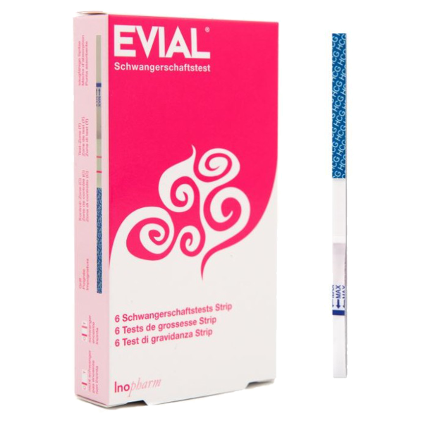 Evial Schwangerschaftstest Strip 6 Stück