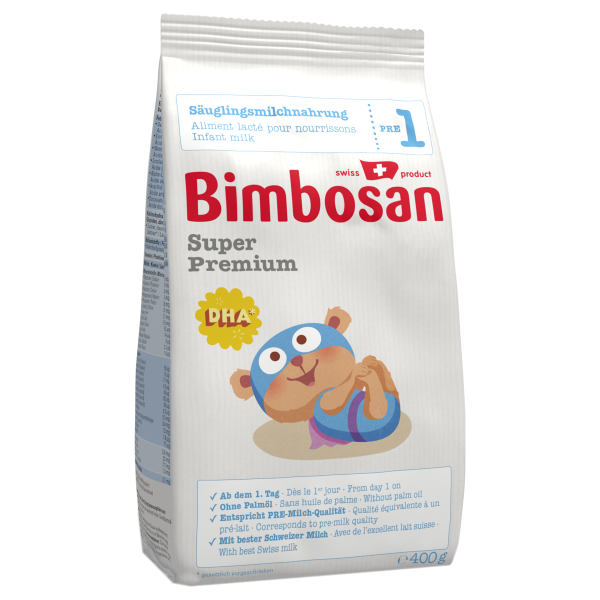 Bimbosan Super Premium 1 Säuglingsmilch refill 400 g