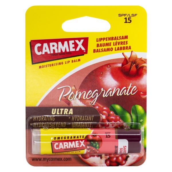 Carmex Lippenbalsam Pomegranate SPF15 Stick 4.25 g