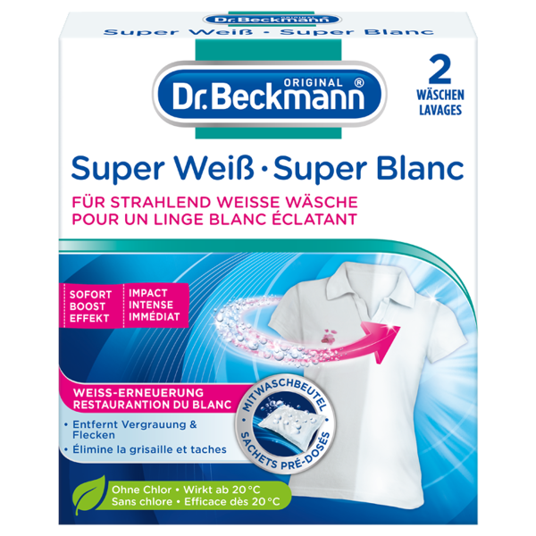 Dr Beckmann Super weiss 2x 40 g