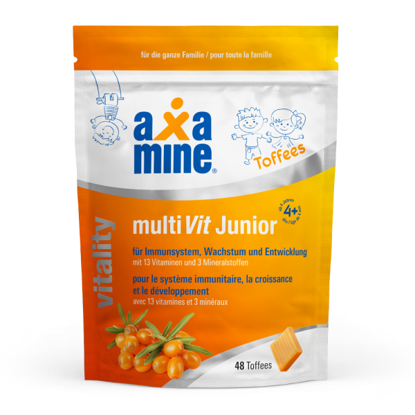 Axamine multiVit Junior Toffees Kindervitamine