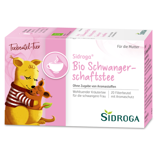Sidroga Bio Schwangerschaftstee - Wohltuender Kräutertee für die schwangere Frau