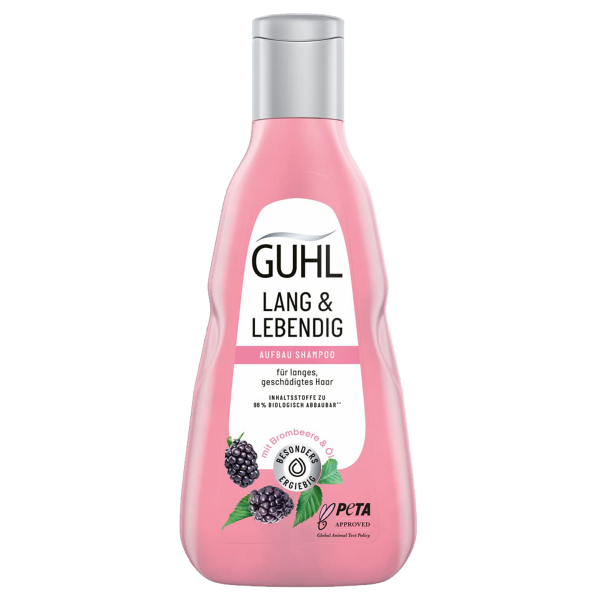 Guhl Lang und Lebendig Shampoo aufbauend Flasche 250 ml