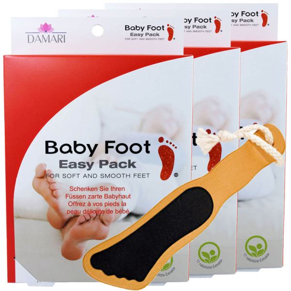 Baby Foot Easy Pack Trio - für zarte Füsse
