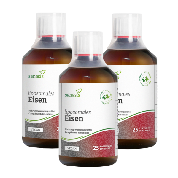 Sanasis Eisen liposomal 3 x 250 ml