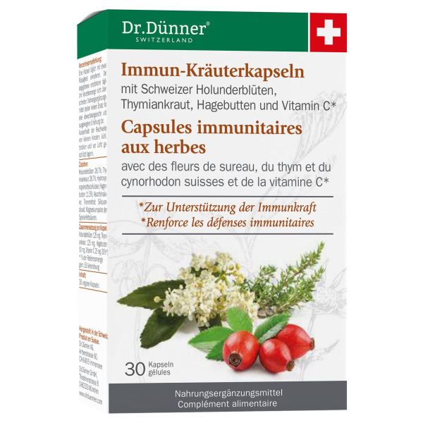 Dr. Dünner Immun-Kräuterkapseln 30 Stück