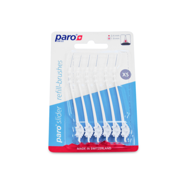 Paro Slider Refill-Brushes XS 6 Stück