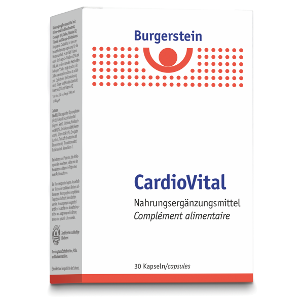 Burgerstein Cardio Vital für die Herzgesundheit