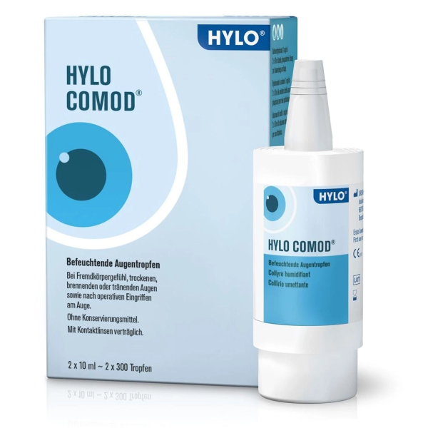 Hylo Comod Augentropfen 2x 10 ml