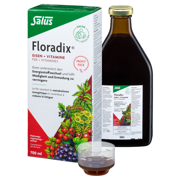 Floradix Eisen + Vitamine 700 ml