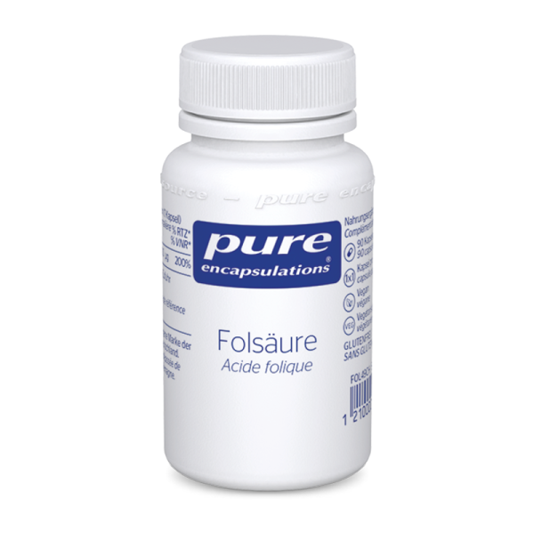 Pure Folsäure Acide folique Kapseln
