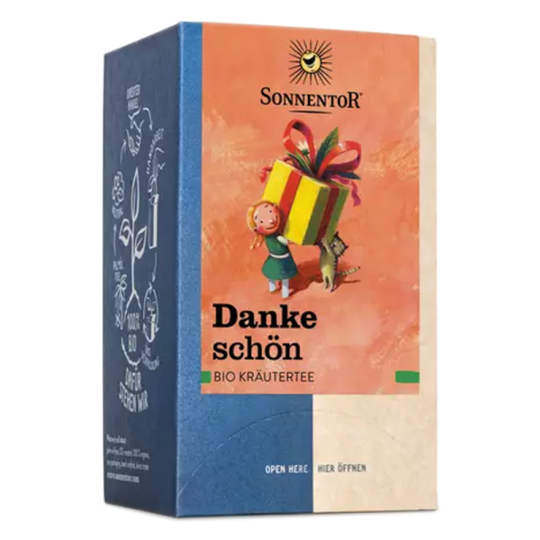 Sonnentor Dankeschön Tee Doppelkammer Beutel 18 Stück