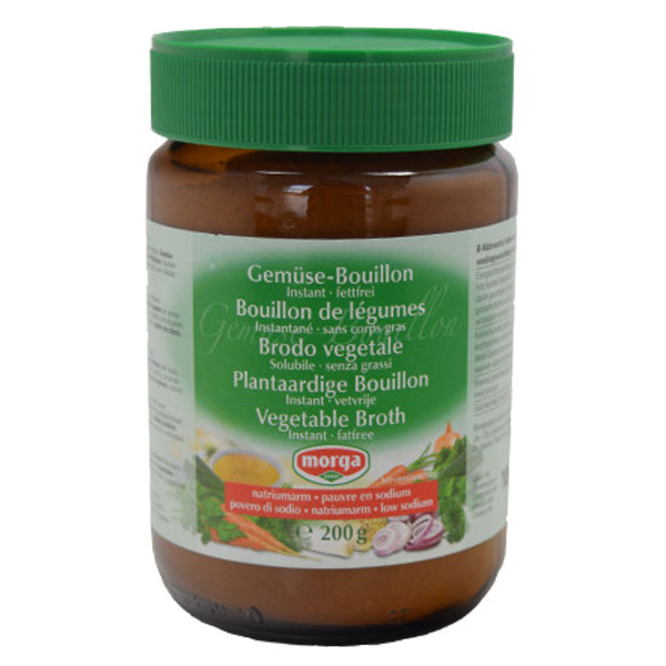 Morga Gemüse Bouillon instant fettfrei natriumarm 200 g