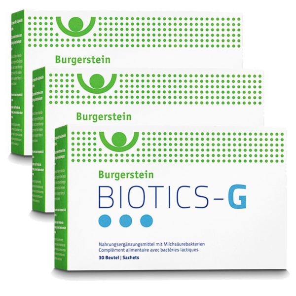 Burgerstein Biotics-G 3x 30 Beutel