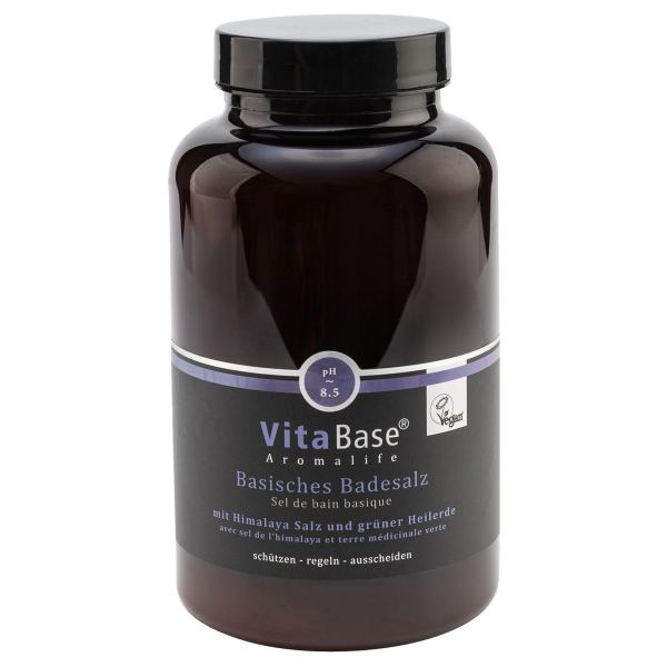 VitaBase Basisches Badesalz Dose 500 g