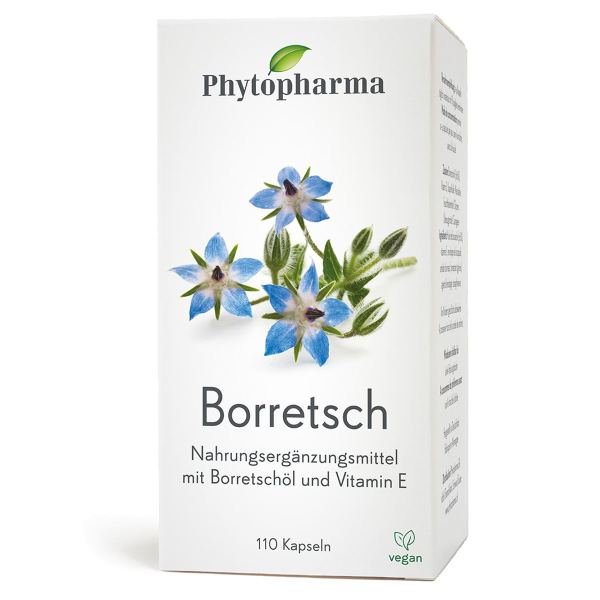 Phytopharma Borretsch Kapseln 110 Stück