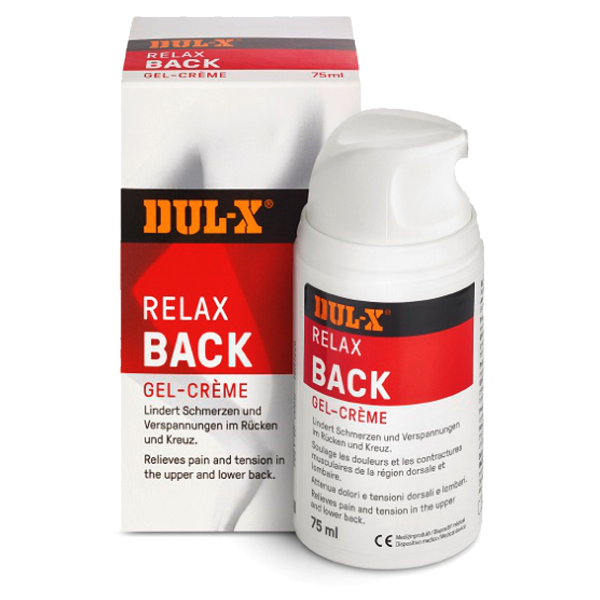 DUL-X Back Relax Gel Creme Dispenser 75 ml