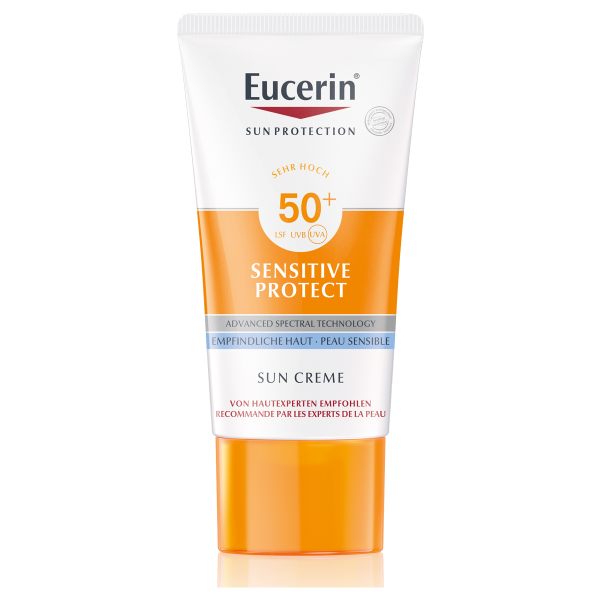 Eucerin Sun Face Sensitive Protect Creme SF50+ 50 ml