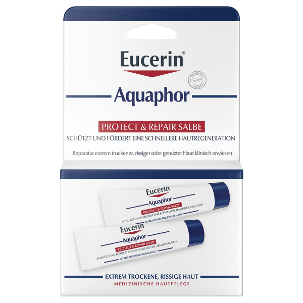 Eucerin Aquaphor Schutz- und Pflegesalbe 2 Tuben 10 ml
