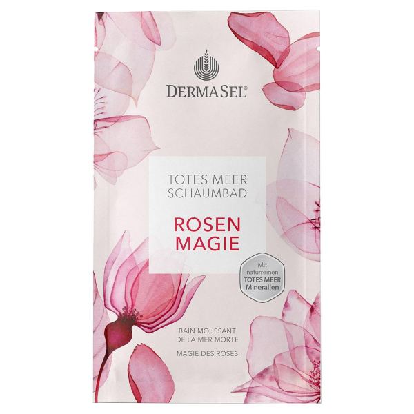 Dermasel Schaumbad Rosen Magie Beutel 40 ml