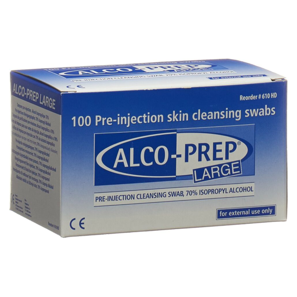 Alco-Prep Pre-Injektions Tupfer Grösse L 100 Stück